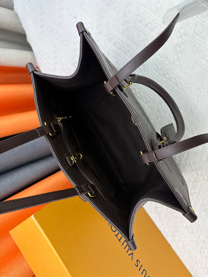 1:1  Black Emboss Monogram OnTheGo