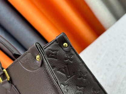 1:1  Black Emboss Monogram OnTheGo