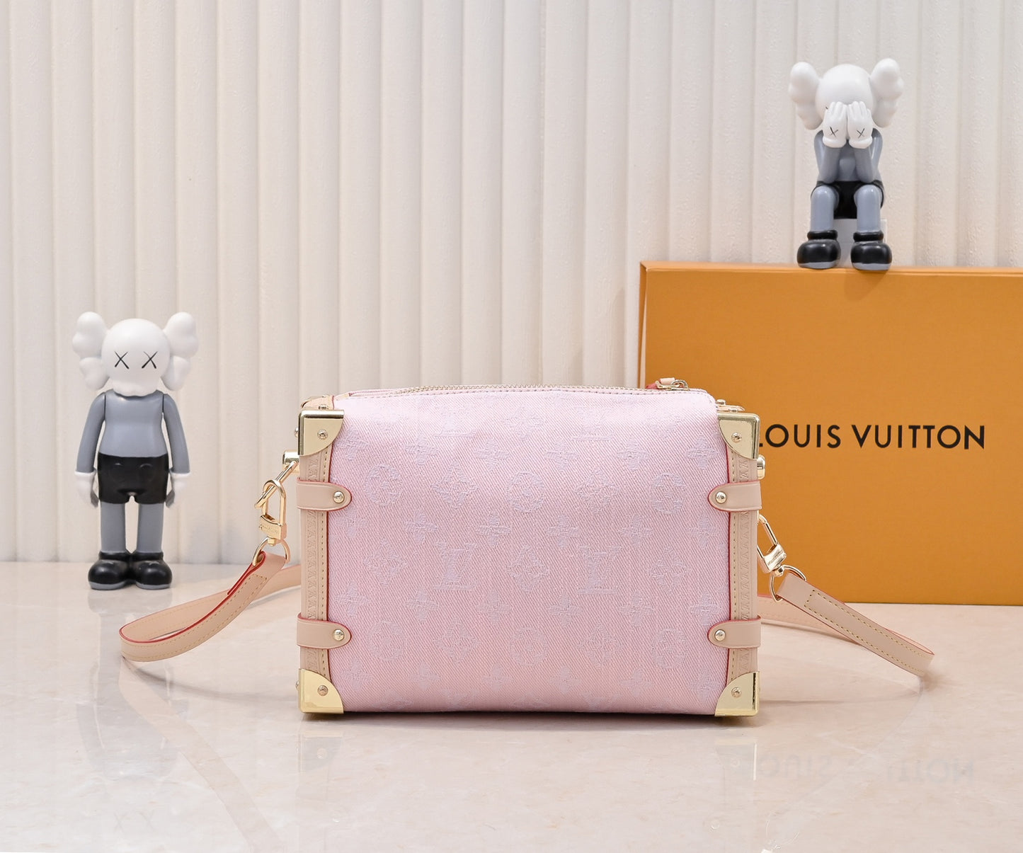 Original quality Pink denim Side Trunk PM