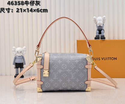 Original quality Grey denim Side Trunk PM