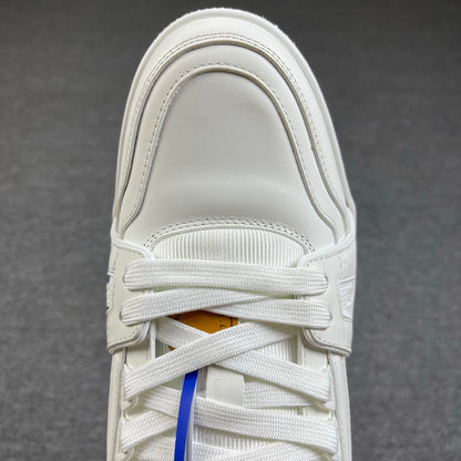 1:1 LV White Trainer Couple Sneakers