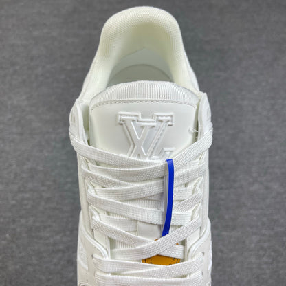1:1 LV White Trainer Couple Sneakers