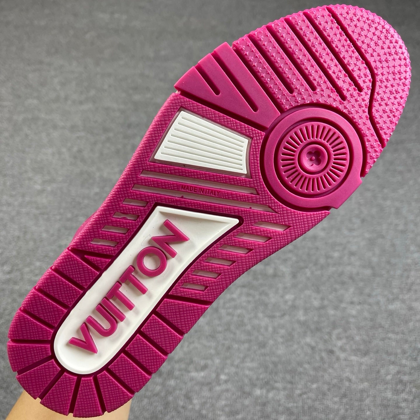 1:1 LV Purple Trainer Couple Sneakers