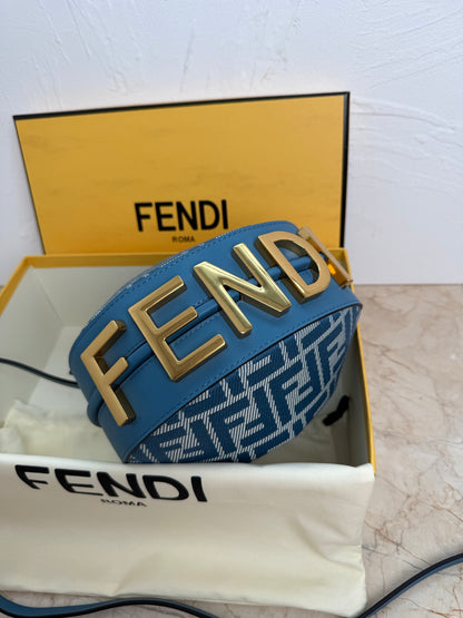 Original quality Denim blue Fendi lettering