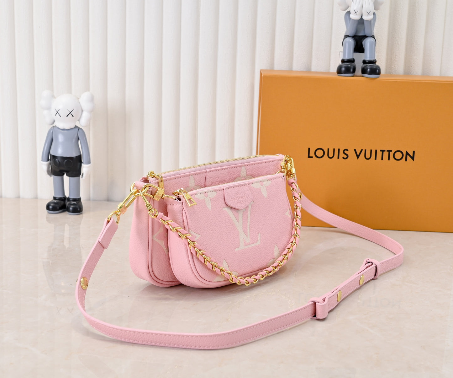 1:1 quality Pink Multi Pochette