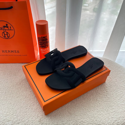 1:1 Hermes classic pig nose slippers