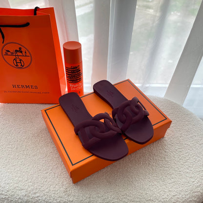 1:1 Hermes classic pig nose slippers