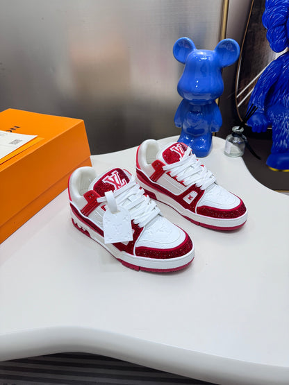 1:1 LV Red Sport Diamond Edition