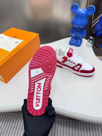 1:1 LV Red Sport Diamond Edition