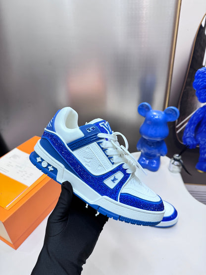 1:1 LV Blue Sport Diamond Edition