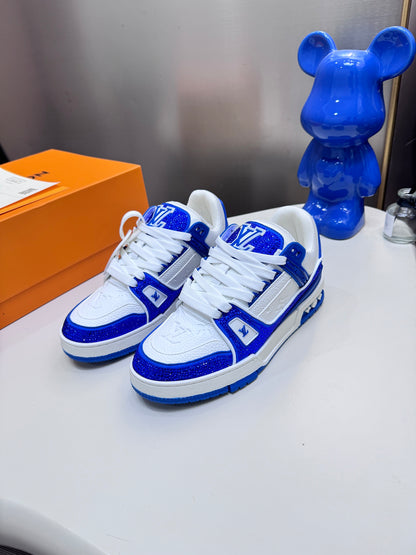 1:1 LV Blue Sport Diamond Edition