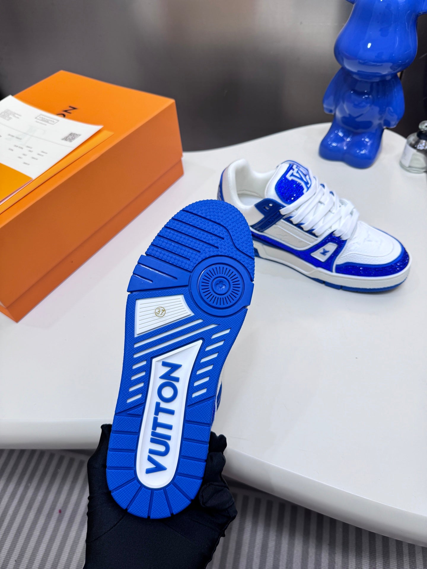 1:1 LV Blue Sport Diamond Edition