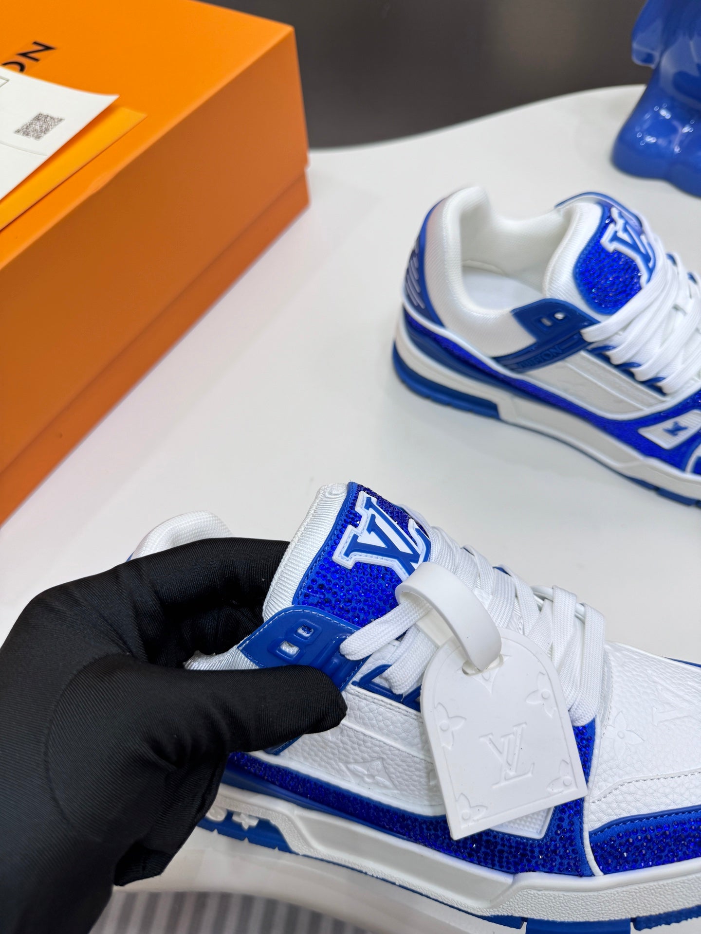 1:1 LV Blue Sport Diamond Edition