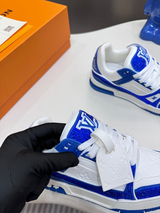 1:1 LV Blue Sport Diamond Edition