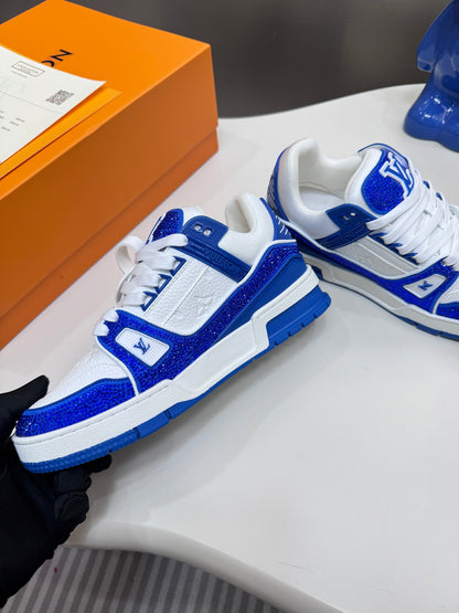 1:1 LV Blue Sport Diamond Edition