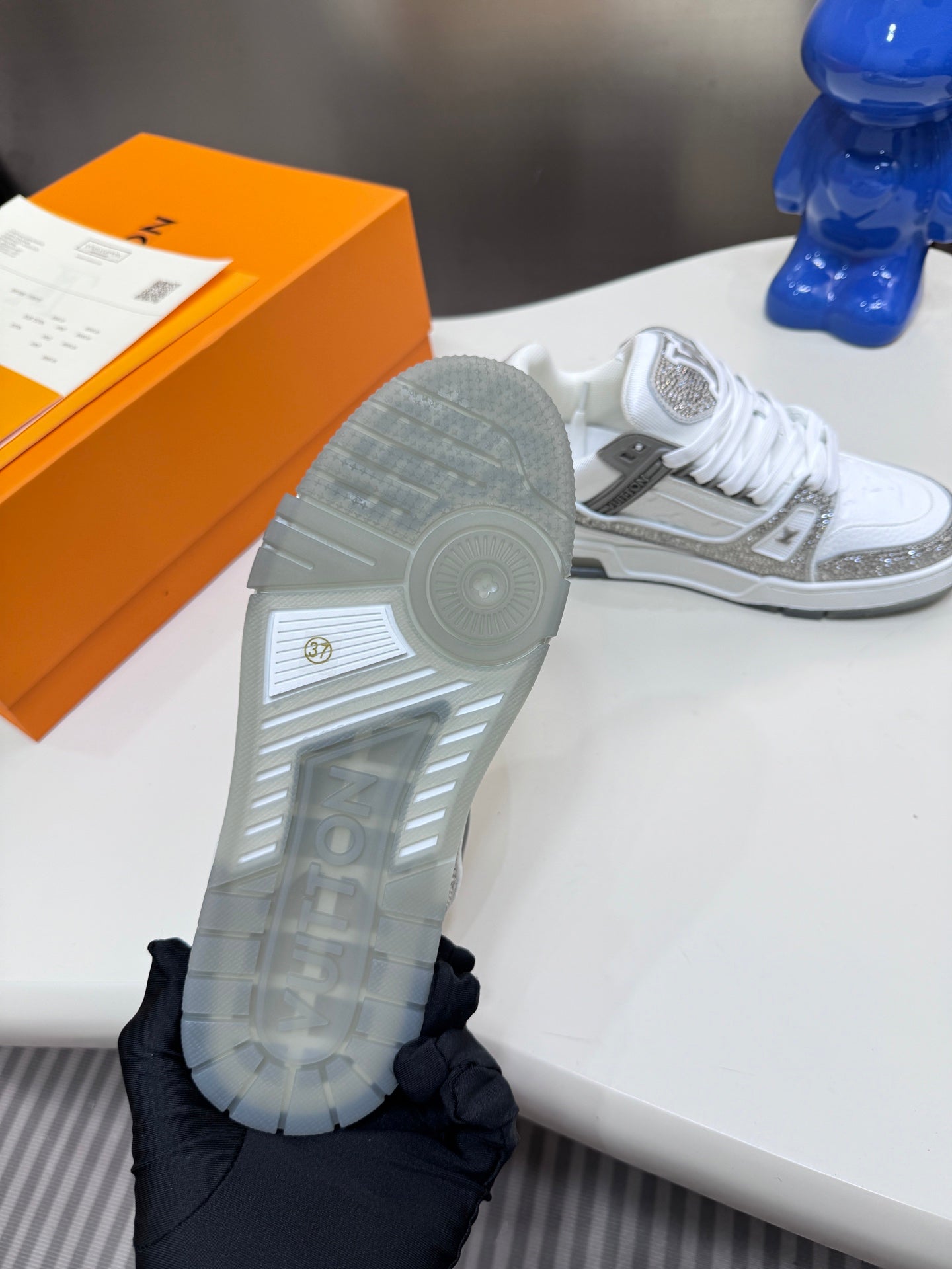 1:1 LV Grey Sport Diamond Edition