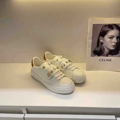 1:1 Lv White sneakers