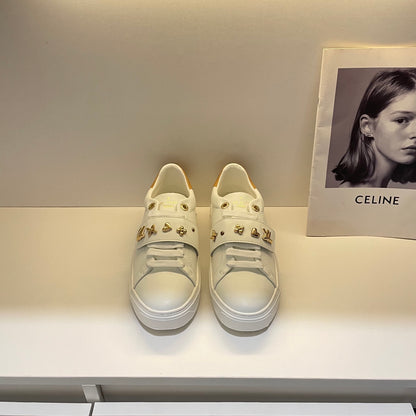1:1 Lv White sneakers