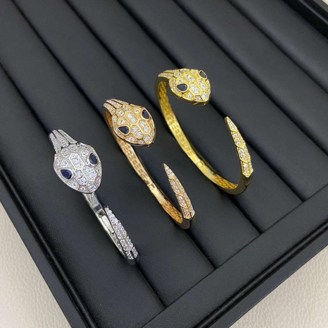 1:1 Bvlgari Blue Eye Serpent Bracelet
