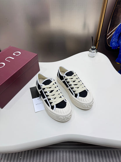 1:1 Gucci latest Lido series couple canvas Sneakers