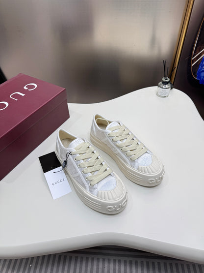 1:1 Gucci latest Lido series couple canvas Sneakers