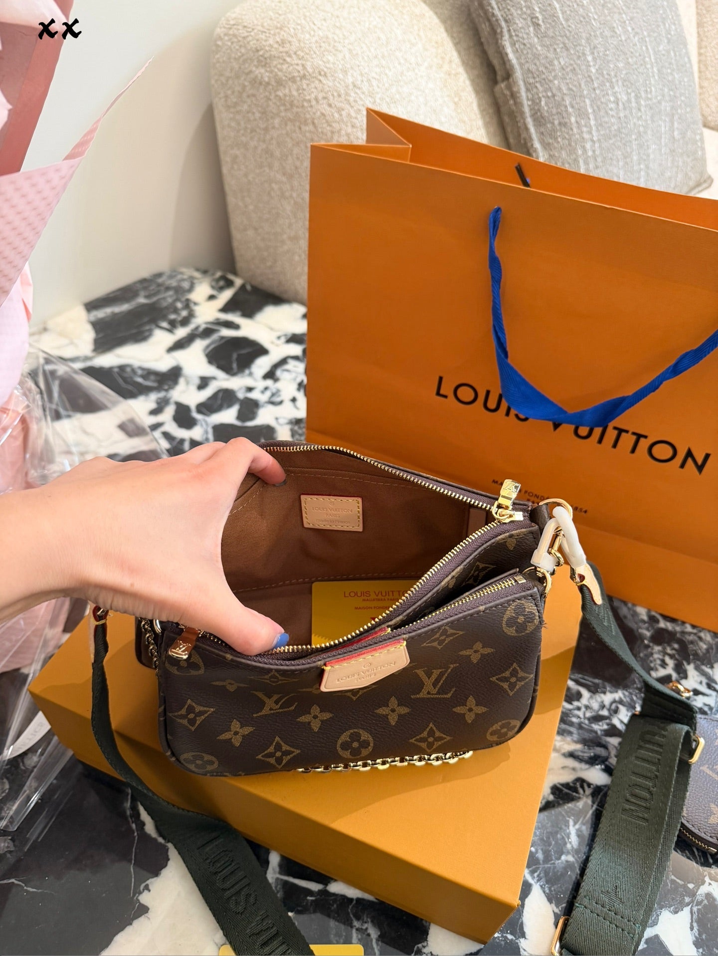 1:1 Monogram Multi Pochette