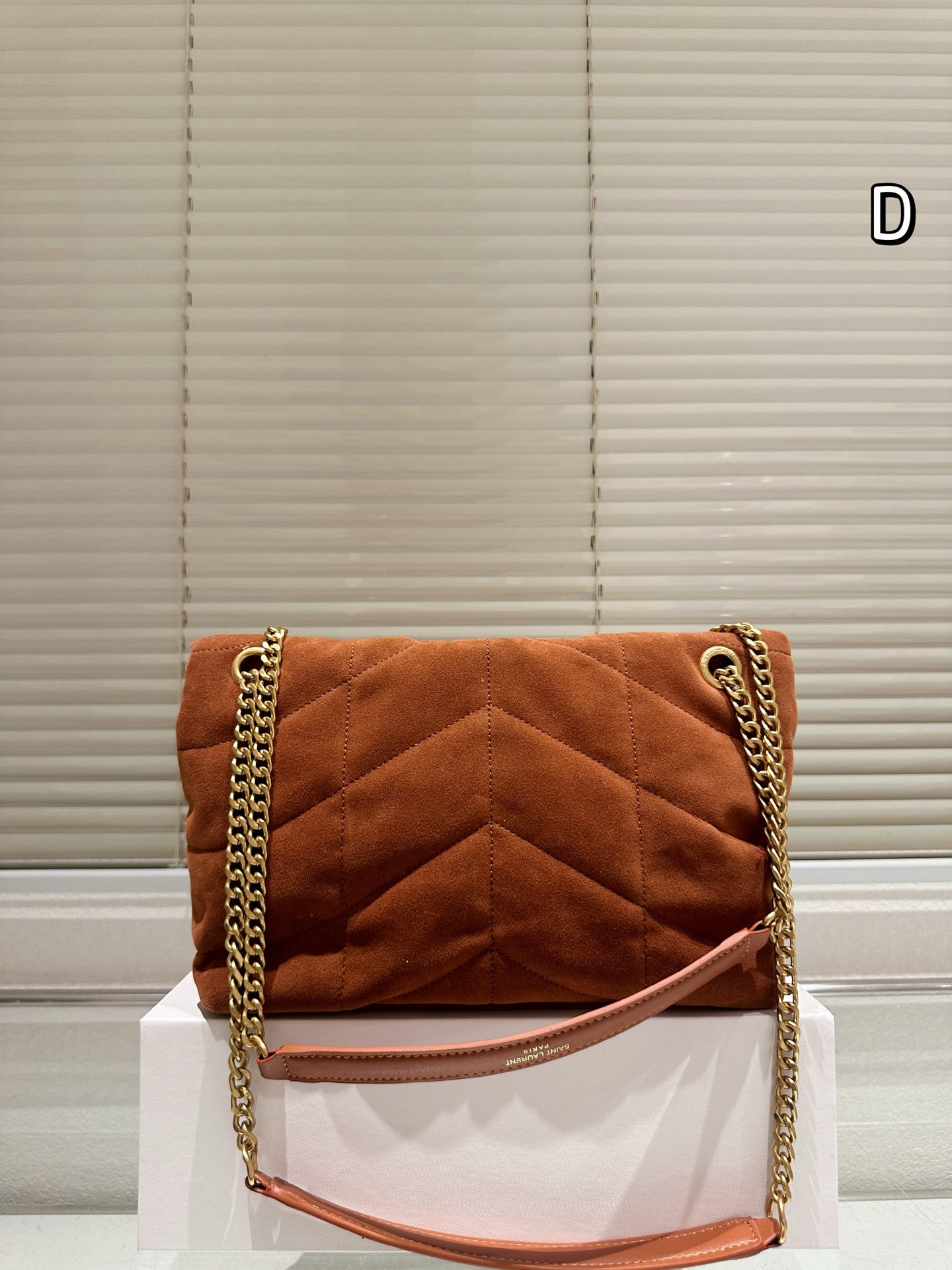 1:1 YSL Suede Loulou Puffer pillowcloud bag