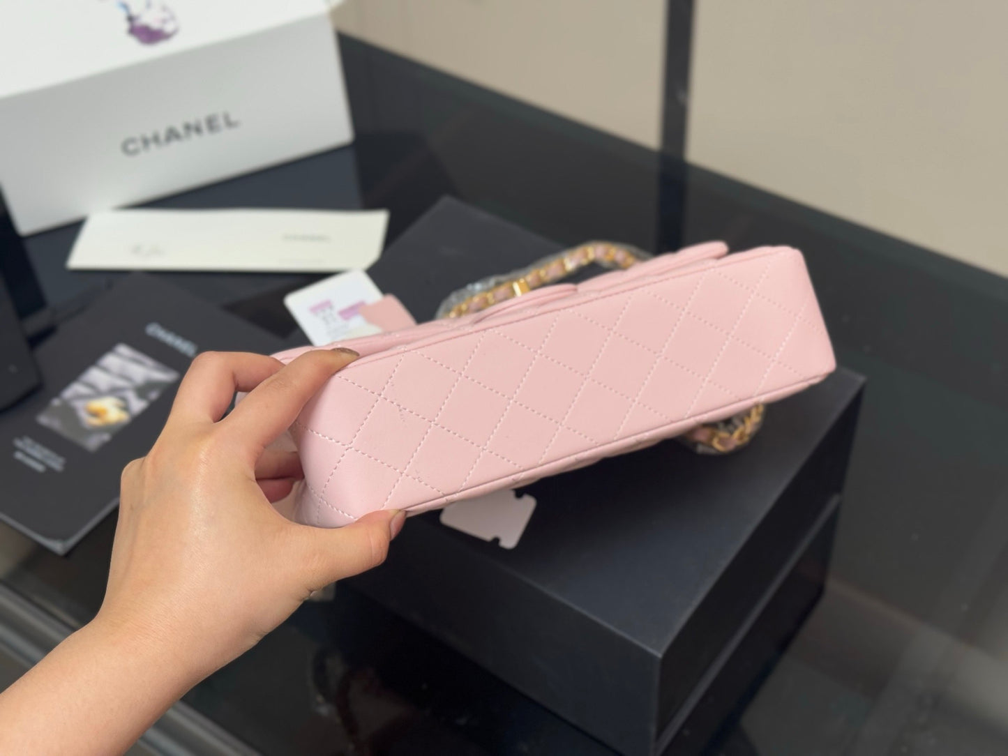 1:1 Pink Chanel CF
