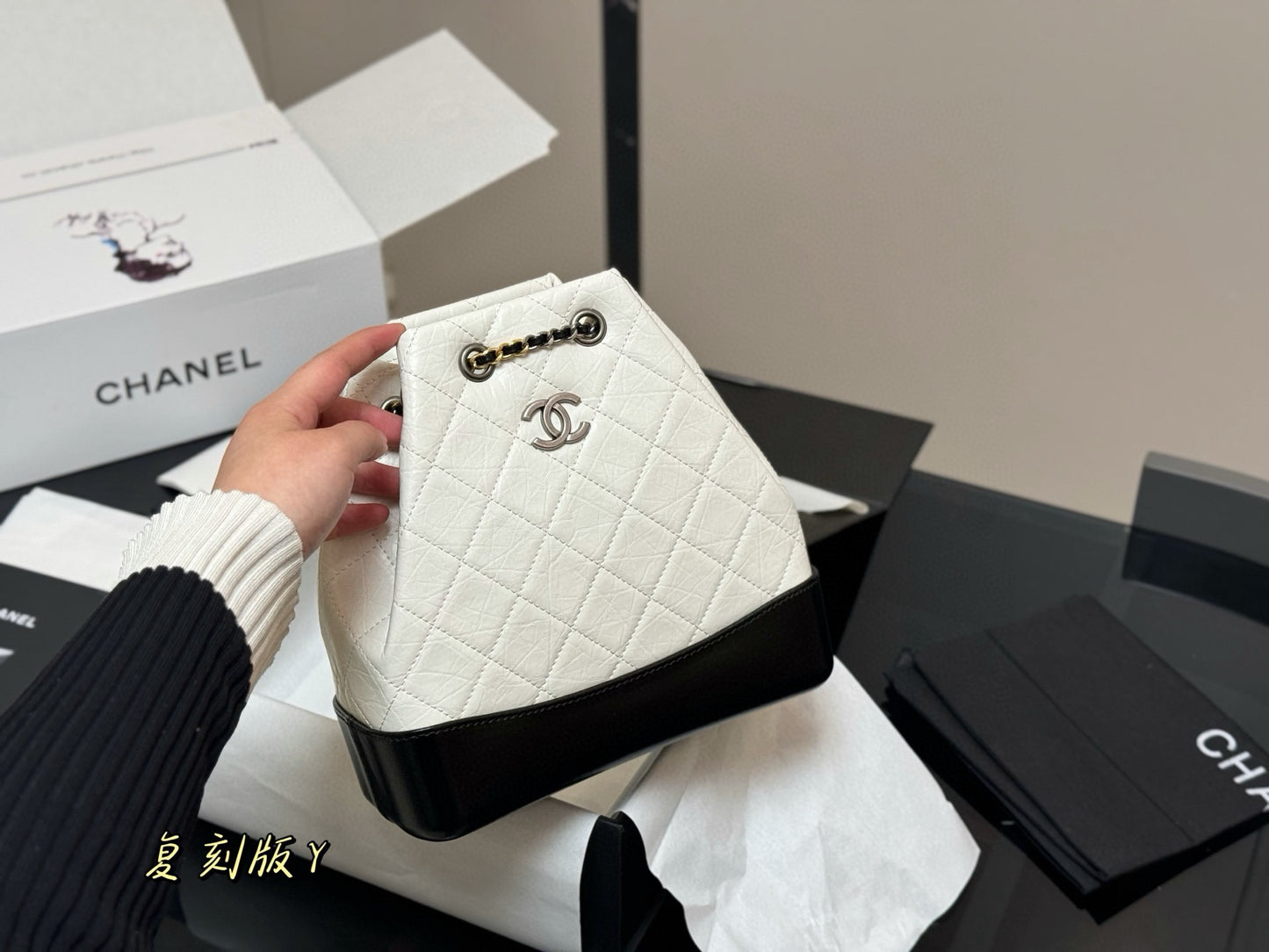 1:1 Chanel Gabrielle Backpack