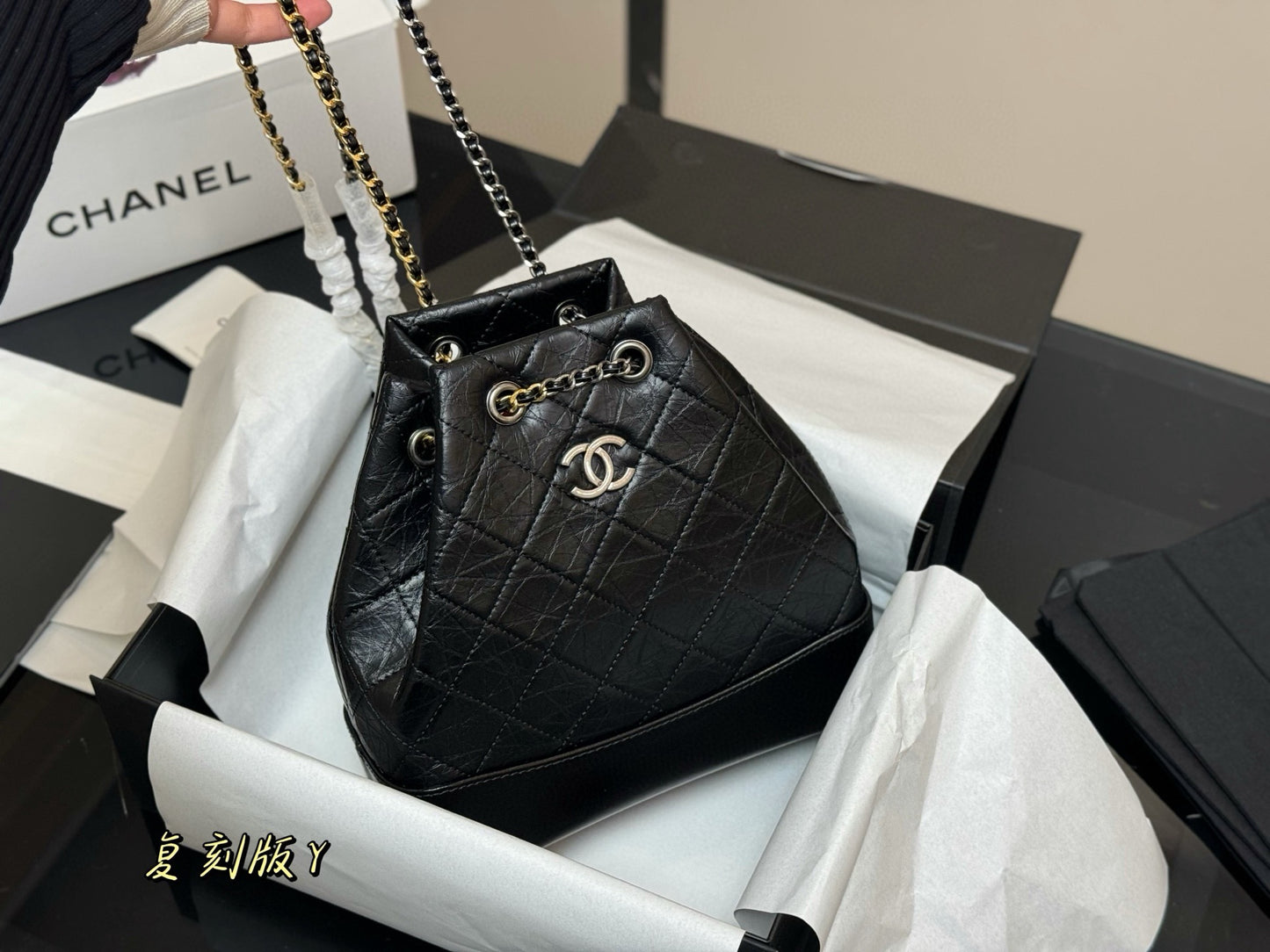 1:1 Chanel Gabrielle Backpack