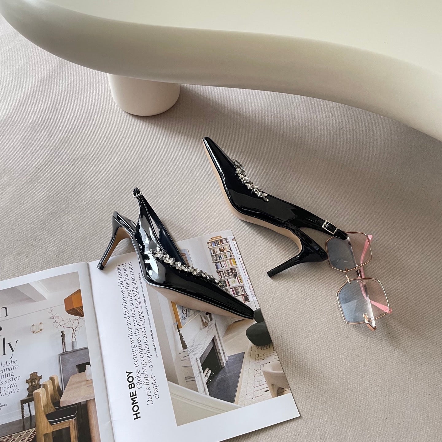 1:1 Jimmy Choo 2025 Limited Edition JC Rhinestone Sandals