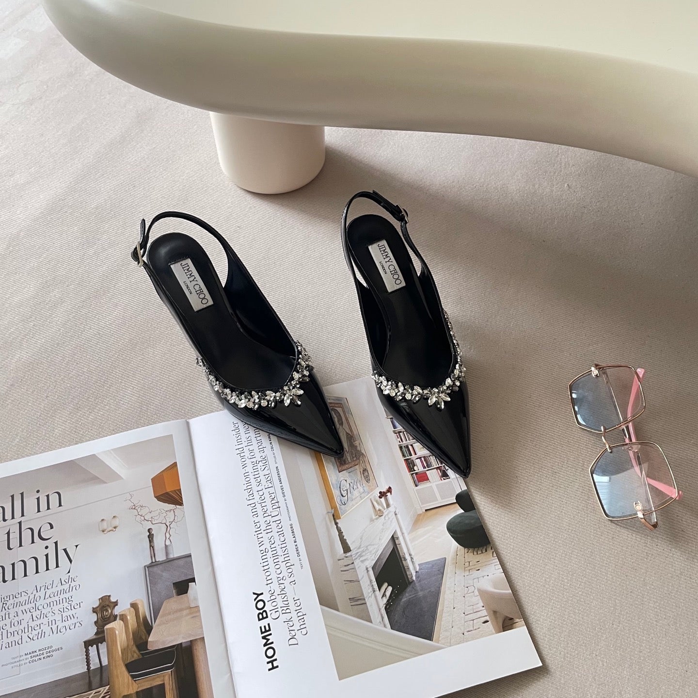 1:1 Jimmy Choo 2025 Limited Edition JC Rhinestone Sandals