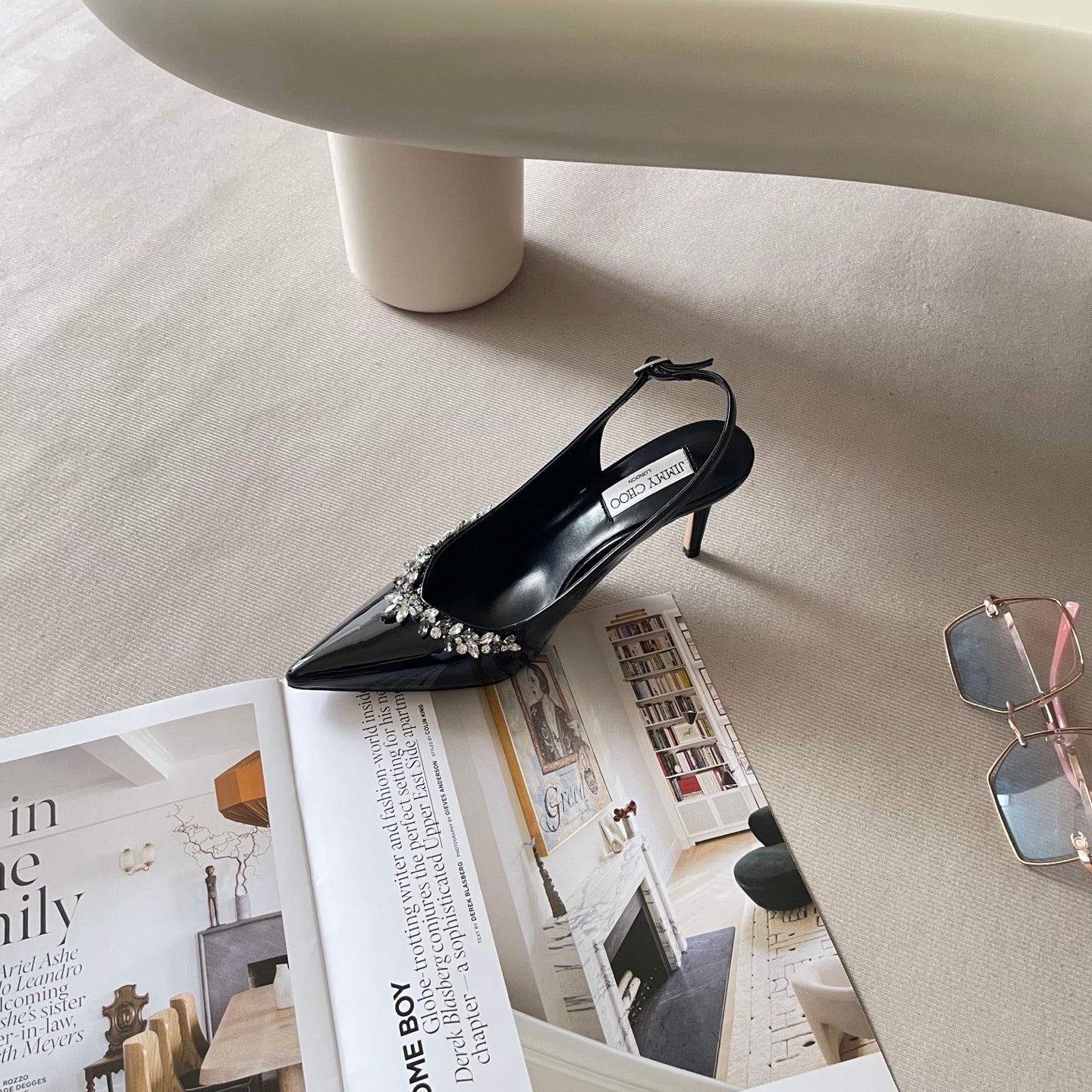 1:1 Jimmy Choo 2025 Limited Edition JC Rhinestone Sandals