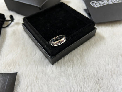 1:1 Chrome Hearts smooth cross flower Ring