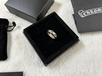 1:1 Chrome Hearts smooth cross flower Ring