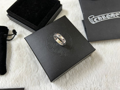 1:1 Chrome Hearts smooth cross flower Ring